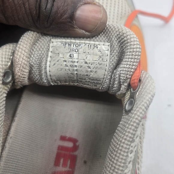 Newton‎ Orange and Gray Running Shoes main image 4